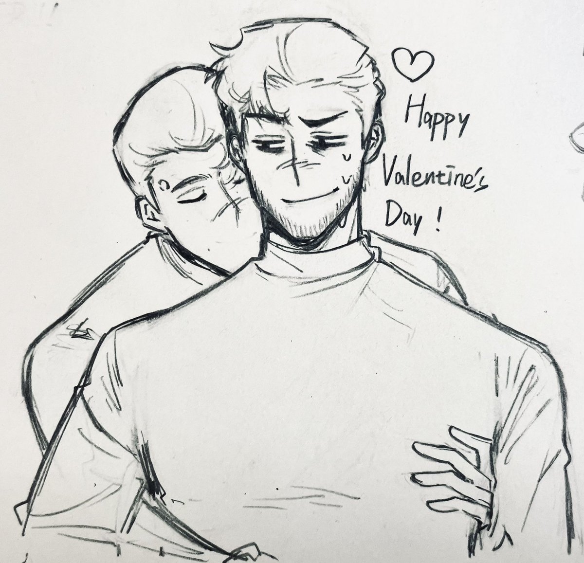 哇塞，111粉丝
这是我去年情人节画的
#Reed900 #900gavin #fanart #DetroitBecomeHuman