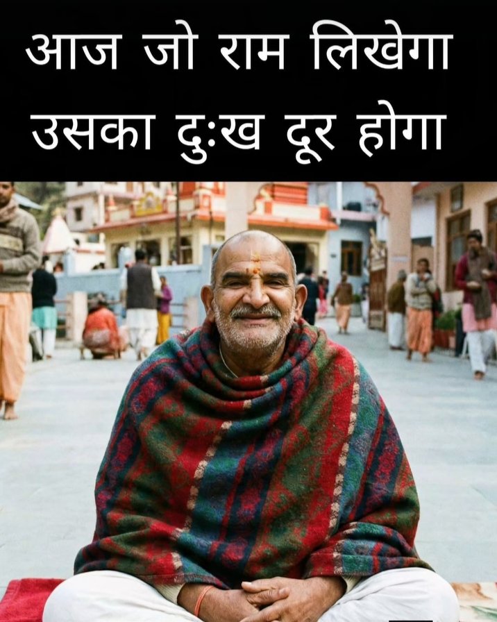 DhamKainchi's tweet photo. बनेंगे सारे बिगड़े काम प्रेम से लिख दो राम राम 🙌 

🌸राम राम जय गुरुदेव जी 🌸 https://t.co/MbuGOnGvEK