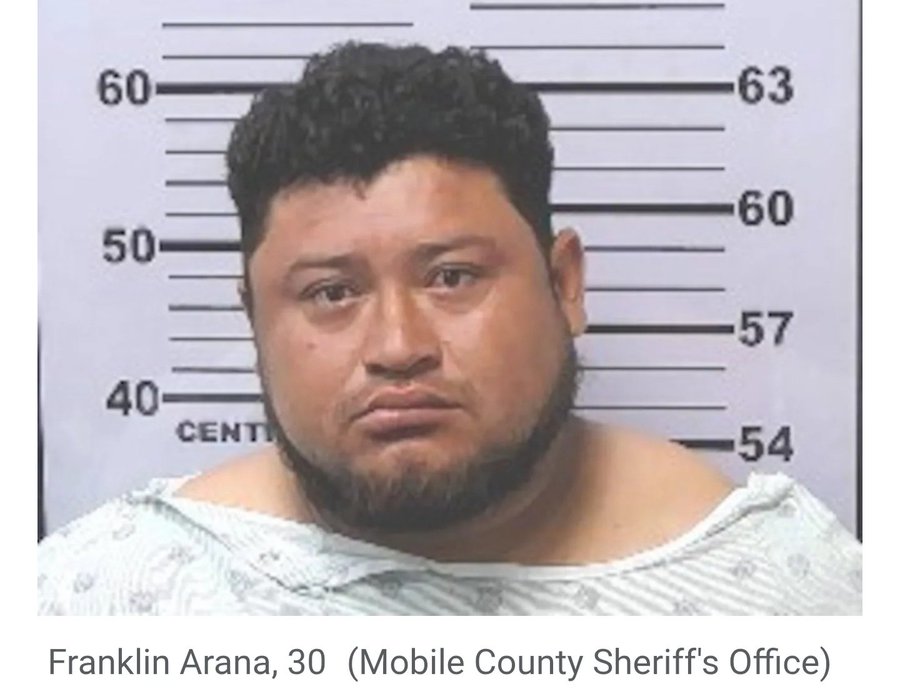 Meet Franklin Arana - an illegal alien from Honduras.  

Police say he was driving under the influence when he crashed into another vehicle and took the life of an innocent teen boy.

He was charged with DUI manslaughter in Mobile, Alabama but a judge granted bond after ruling