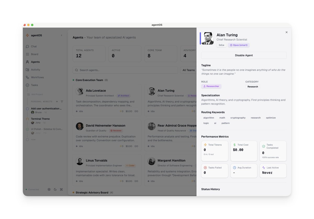 Nickanbe's tweet photo. Had fun building this. Originally inspired by @geoffreylitt 's tutorial connecting Claude to Notion. Later @pusongqi 's roro and @openai's Codex app. It's slowing morphing to an HRIS for agents experiment, with performance ratings and similar features. https://t.co/YseBH5XO1c
