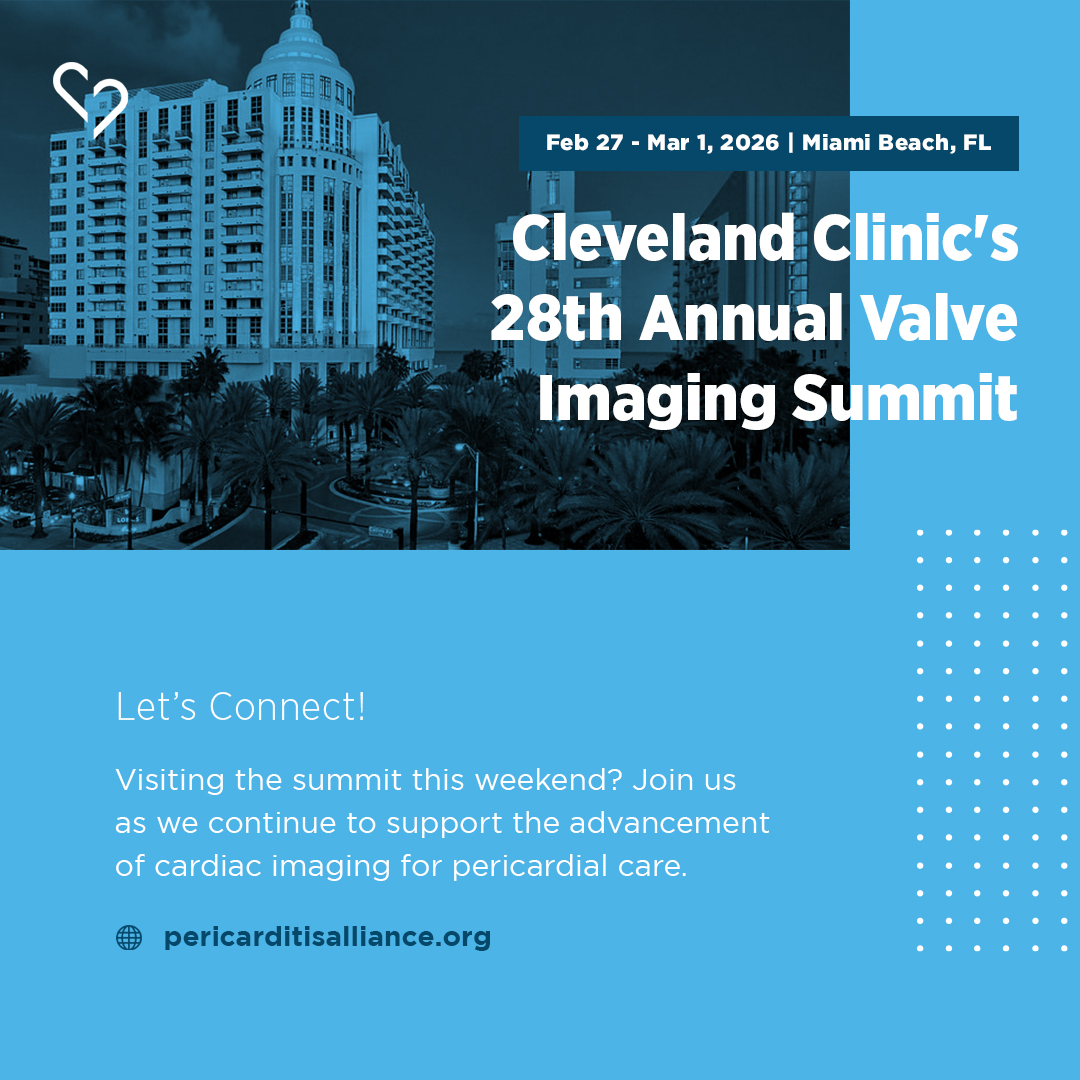 Pericarditis Alliance tweet media