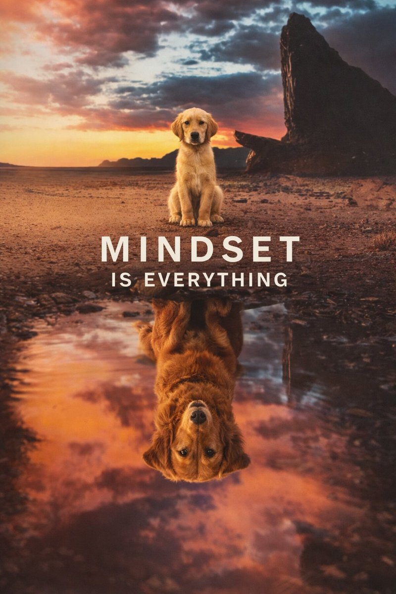 buddy manifested the mindset  :)