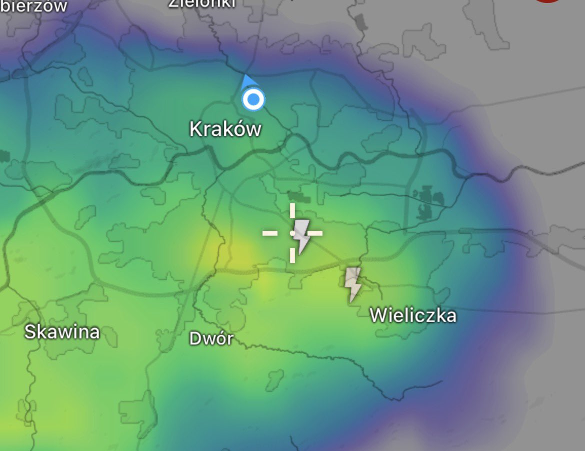 Pierwsza burza w tym roku!