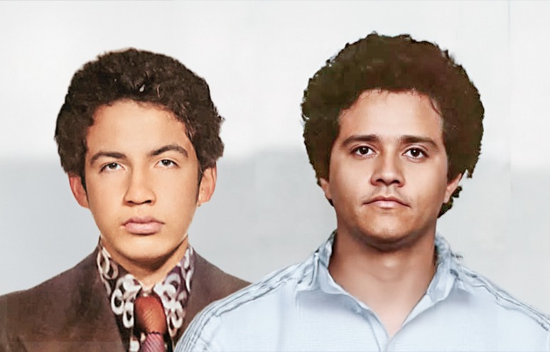 En esta foto se puede apreciar el narcotraficante más peligroso de la historia de México, a su lado se encuentra El Mencho.