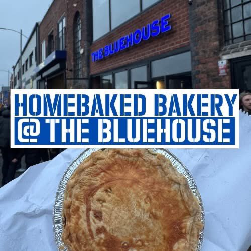 HomebakedBakery's tweet image. Open now at @bluehousebmd with our famous award winning pies💙 

#BuyLocal before kick off today with our famous pies and a pint down at the Bluehouse.

COYB!