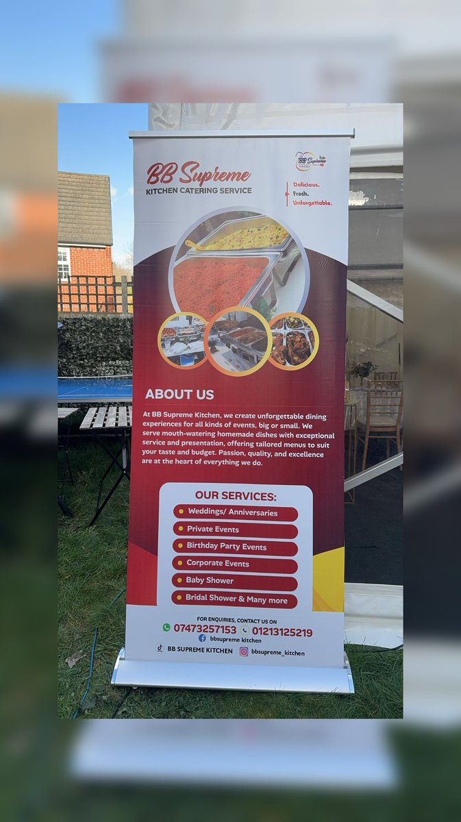 iceberg_dm's tweet image. From concept to creation! 🎨 We just designed and printed a brand-new roll-up banner from scratch. 🍽️✨

At Iceberg Digital Media, we don’t just design; we elevate. Ready to make your next event standout? Let’s work! 💼🚀

#IcebergDigitalMedia #PrintDesign #Marketing