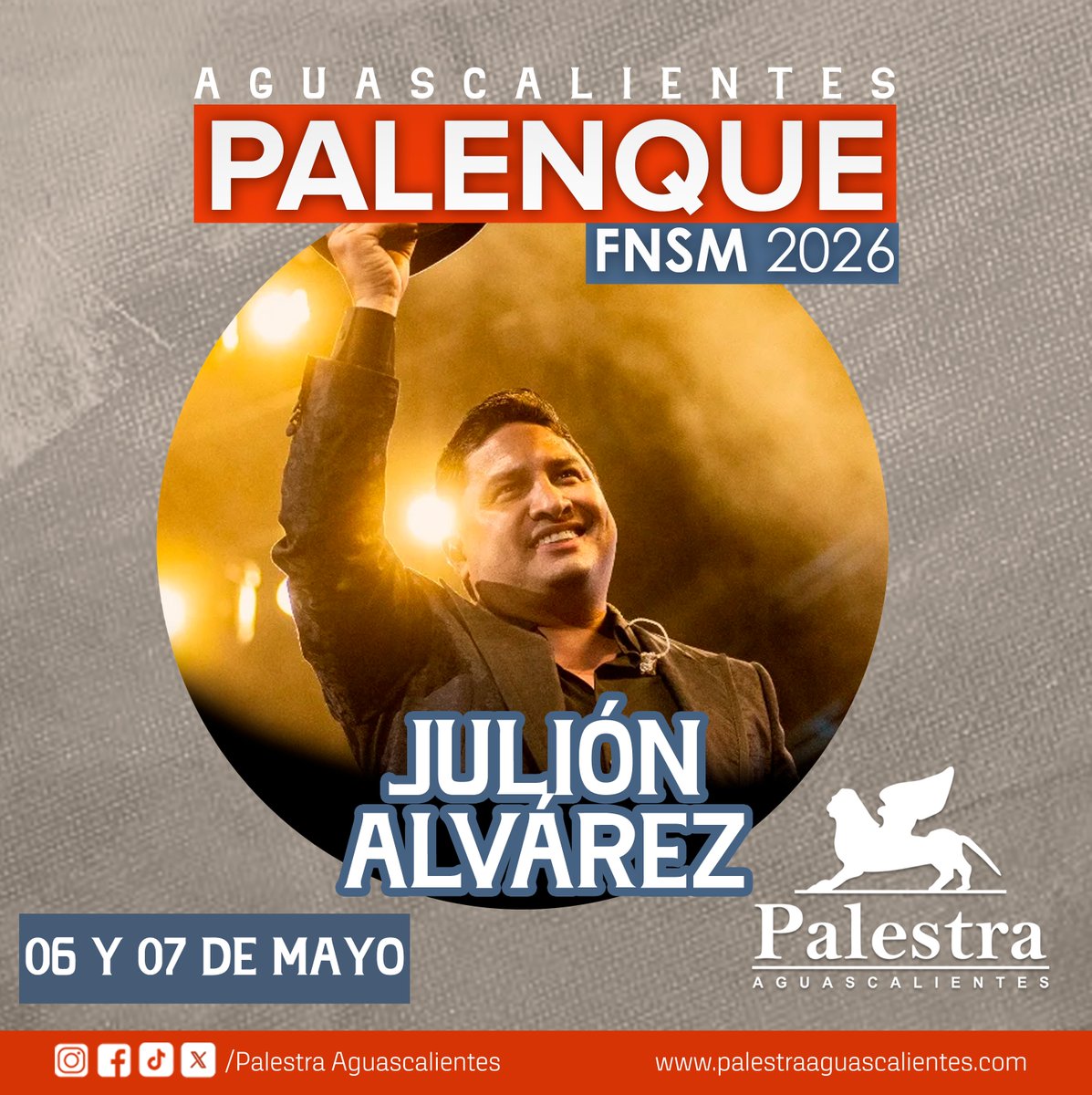¡¡¡Todas las Zonas Agotadas!!!

Carín León, Julión Álvarez, Juntos y Grupo Firme

Palenque de la Feria Nacional de San Marcos 2026
(Reporta Sara Gallegos Buchanan)