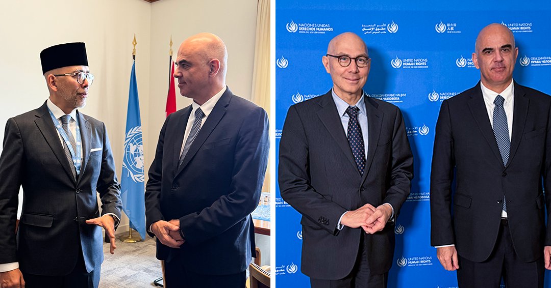 Alain Berset tweet media