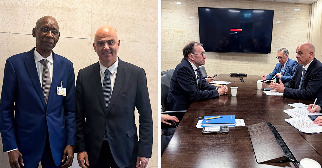 Alain Berset tweet media