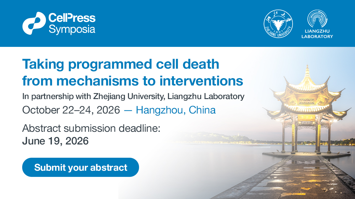 Cell Press Events tweet media