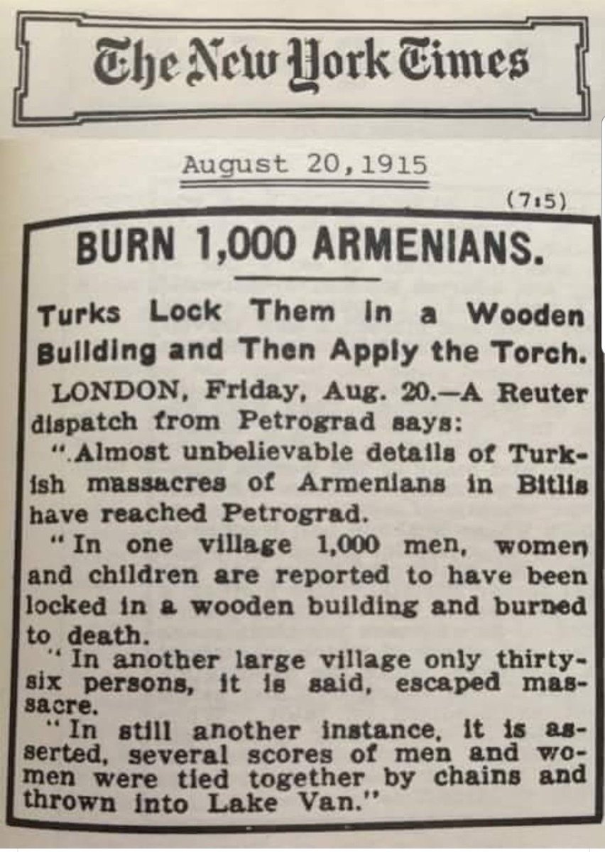 MariamErgric's tweet photo. Turks lock them in a wooden building and then apply the torch. 💔

#ArmenianGenocide 1.5 million Armenians murdered by Turkey.
We remember. We demand justice. https://t.co/MDsV2dRjdE