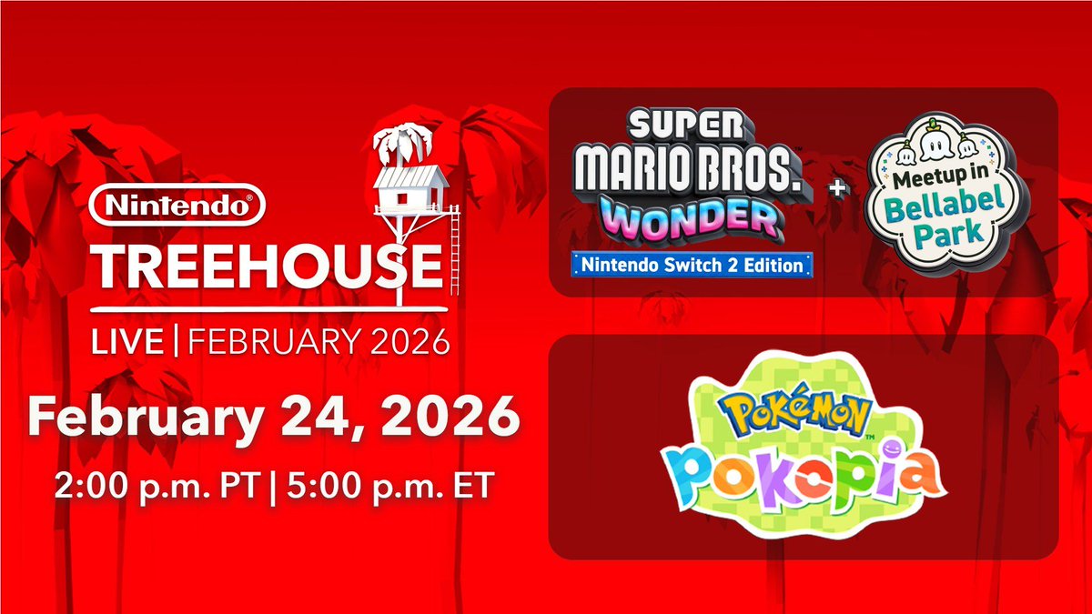 SiteEternia's tweet photo. #PokemonPokopia : un nouveau #NintendoTreehouse, proposant du gameplay de Pokémon Pokopia, a été annoncé ! Il est prévu demain à 23h (heure française). On rappelle que le jeu sort très bientôt, le 5 mars prochain, et exclusivement si #NintendoSwitch2 ! https://t.co/zgzj2ZtvuB