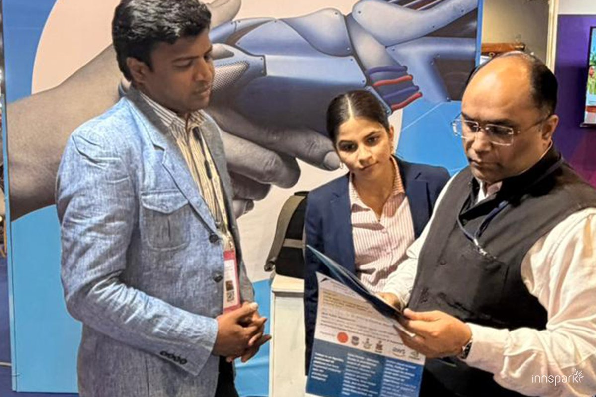 Team_InnSpark's tweet photo. From the Delhi AI Summit a few days of strong conversations around practical AI in security.

We presented our DeepTech driven cybersecurity products and exchanged perspectives on real-world deployments

The conversations don’t stop here.
#DigitalAISummit #CyberSecurity #Innspark https://t.co/Rdea6YlRyh