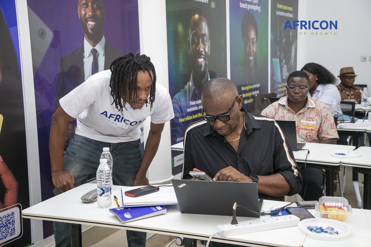 AfricaAi64437's tweet photo. Cohort 2 done.
Cohort 3 loading.
If you’re a CEO or founder and not using AI strategically, you’re already behind.
📅 17–18 April 2026
📍 East Legon
🎟 Early Bird: 3,990
🌐 https://t.co/t0xdYxqJLE
📞 024 742 9359
#AfriconAI #CEOMasterclass #AIForBusiness #ExecutiveTraining https://t.co/ljIz75yx8b