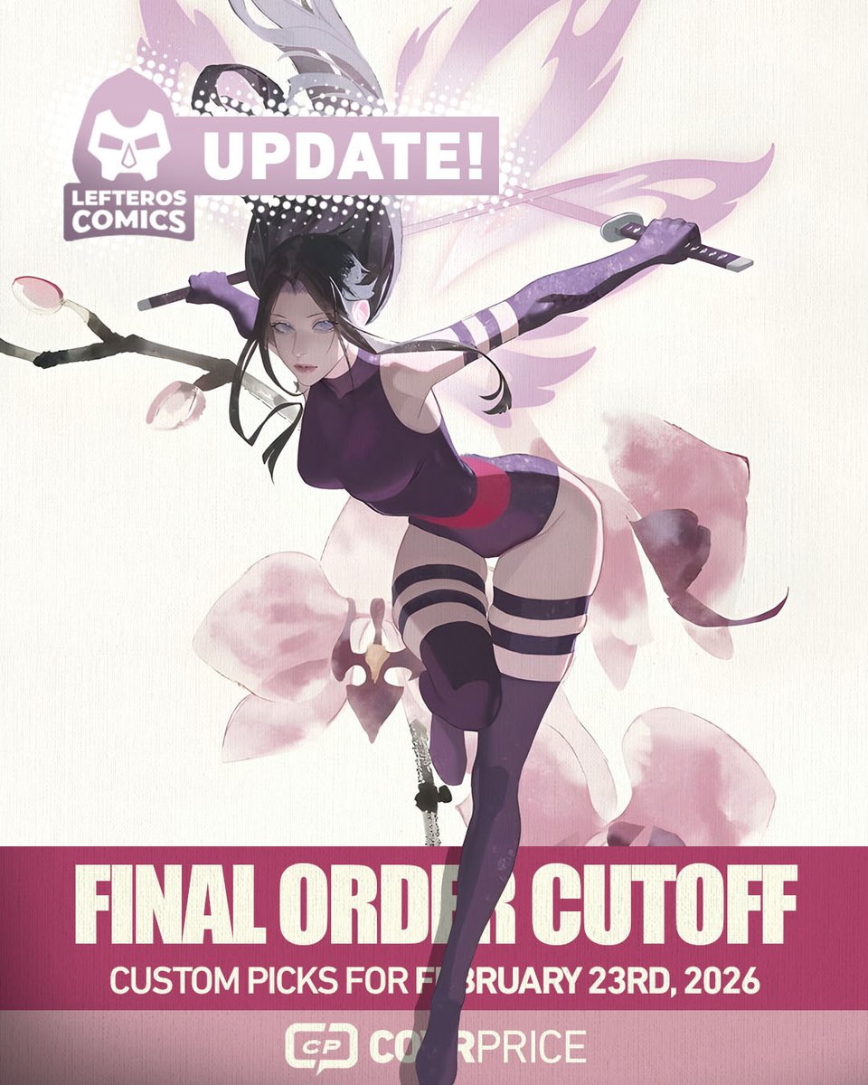 covrprice's tweet photo. OUR FOC ARTICLE HAS BEEN UPDATED WITH PICKS FROM @LefterosComics!

This is your LAST CALL for #FOC! Let your shop know what #Comics you want them to order!

With @2dbean @jecorona @KyuYongEom @skottieyoung @Skybound @Todd_Mcfarlane &amp; more!

LINK: https://t.co/eNbTimrMFN https://t.co/AyiMh0hgHT
