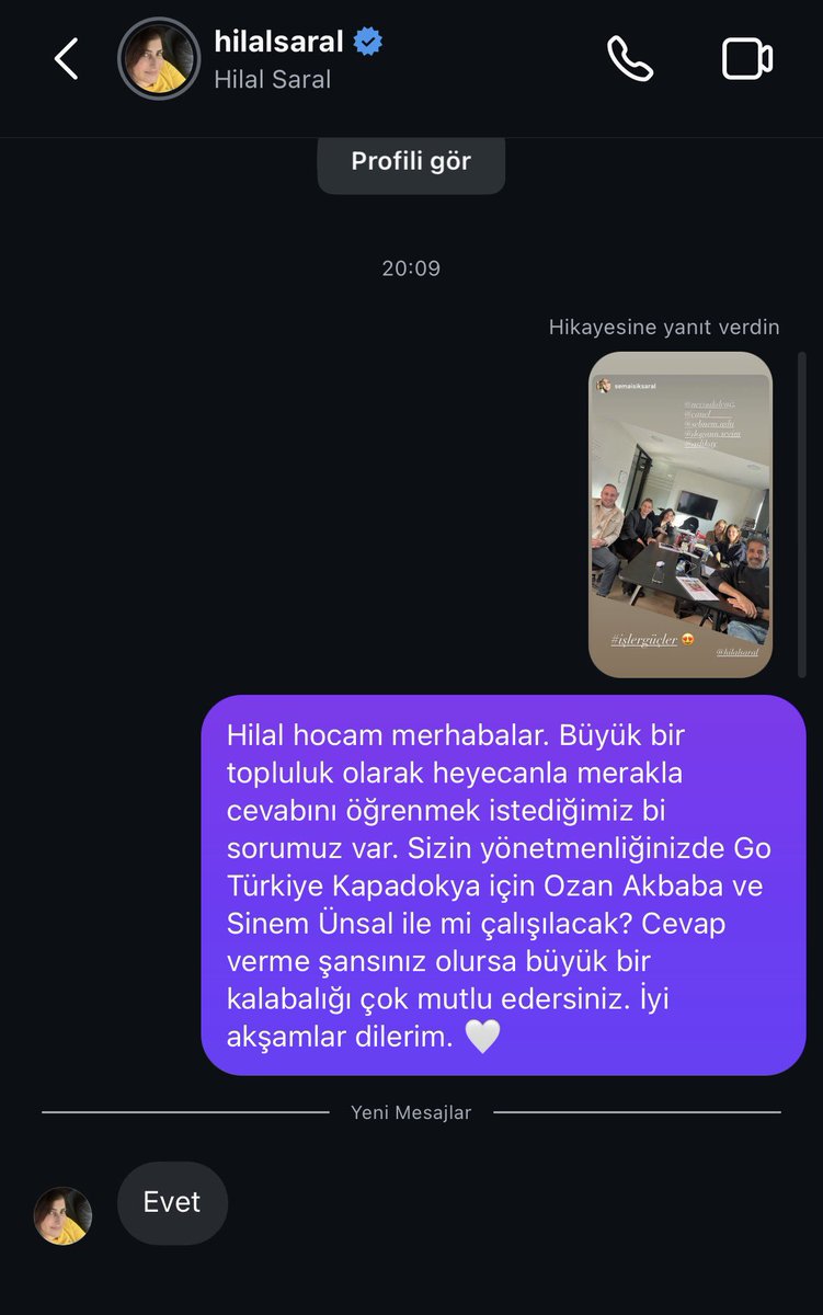 FANDOMMM NE RÜYA NE HAYAL NE UYDURMA HİLAL HOCAM SON NOKTAYI KOYDU. KAPADOKYA DURSEL’İ GELİYOOORRRR 💃🏻 🥳🤍

~ respect gazetesi 😂 ~