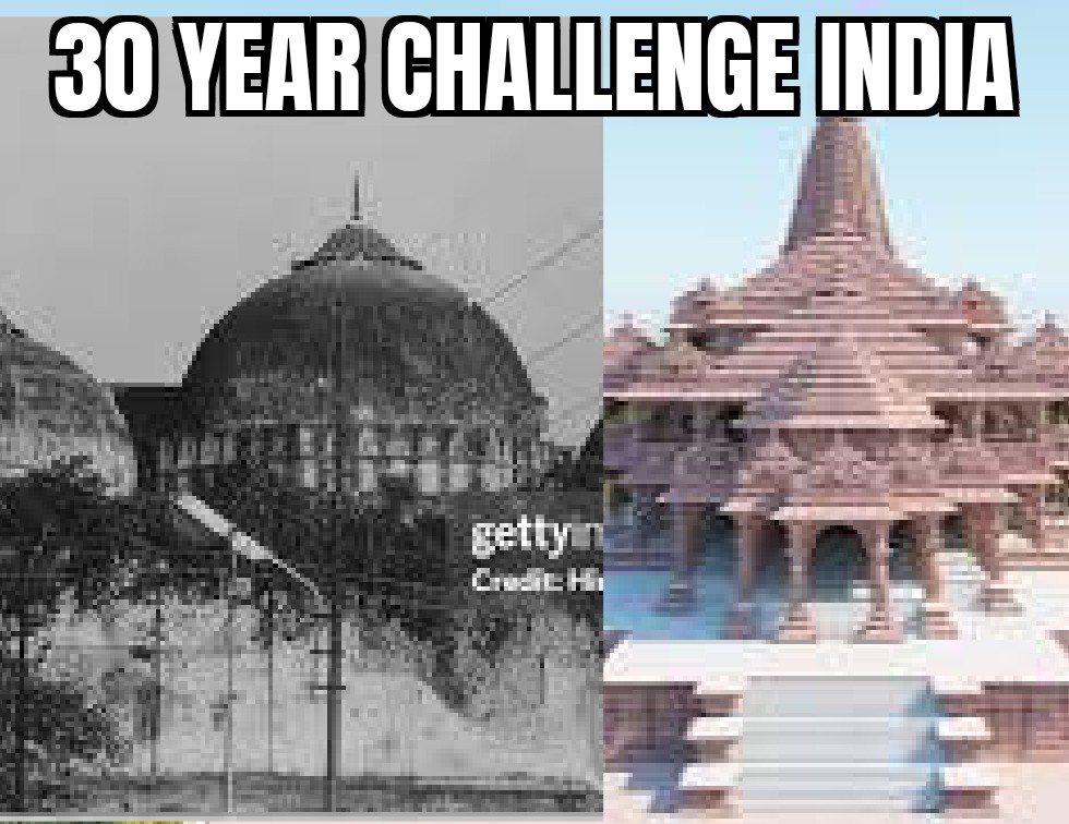 Almost 30 Years Challenge For Both Countries.

Look How Civilisation Survived in India Despite Major Invasions.