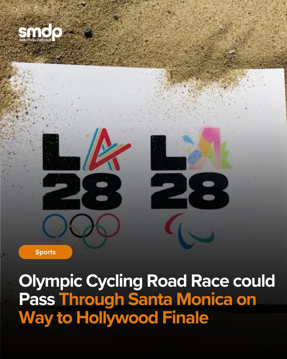 smdailypress's tweet photo. Could the 2028 Olympic cycling road race actually roll through Santa Monica on its way to a Hollywood finish?
Click here to read the details, https://t.co/RJyrl3igte
#Olympics #Cycling #SantaMonica #LA2028 #SportsNews #LocalBuzz #SMDP https://t.co/SKSvuu2S2J
