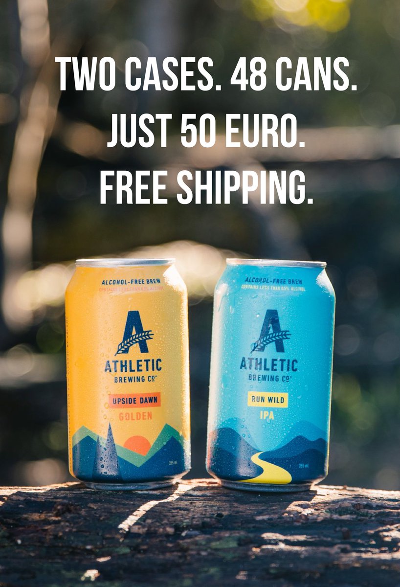 beerrpblc's tweet photo. 🙃 ATHLETIC BEERRUN DEAL!! 🏃‍➡️ €50 for 48 cans including free shipping. - https://t.co/rV2qMs508Z https://t.co/J08fCM9mgx