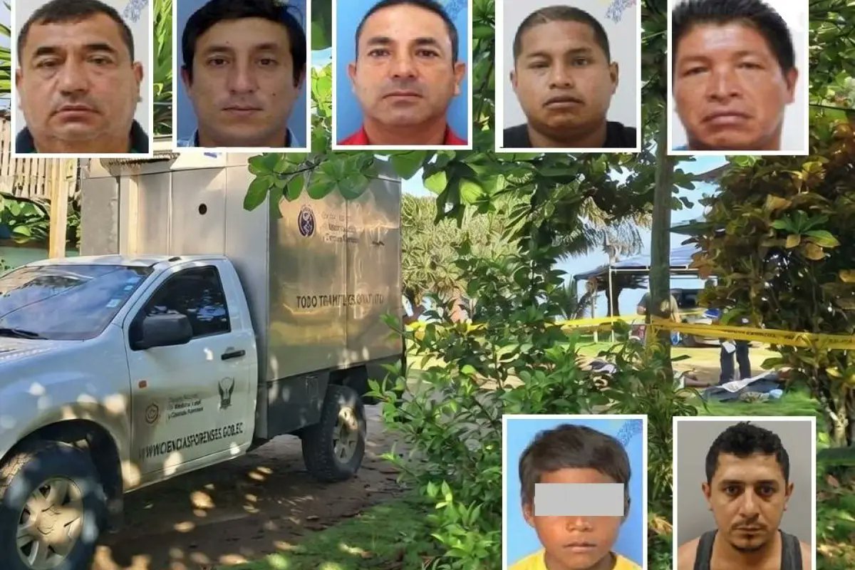 SICARIOS CON VESTIMENTA MILITAR MATARON A 7 PERSONAS EN JAMA
7 hombres, entre ellos 3 hermanos y también un menor de edad, fueron los asesinados en una matanza registrada durante la madrugada de este lunes 23 de febrero.