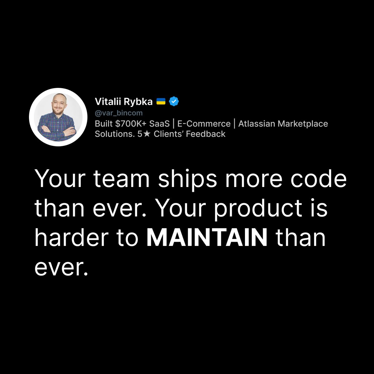 Vitalii Rybka 🇺🇦 tweet media