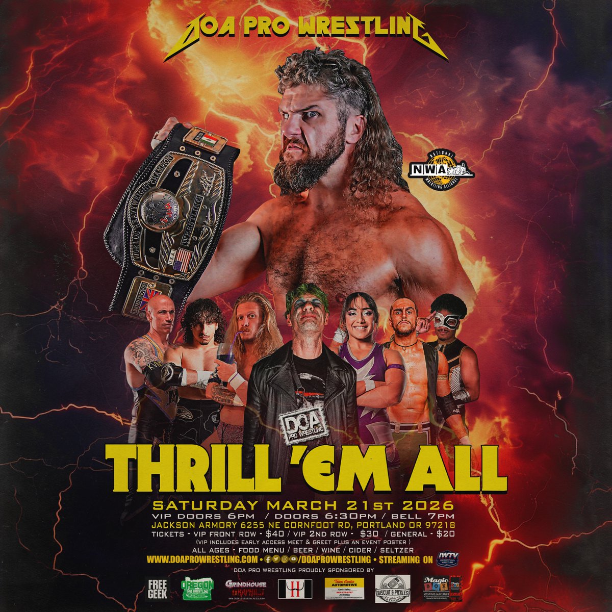 DOA Pro Wrestling tweet media