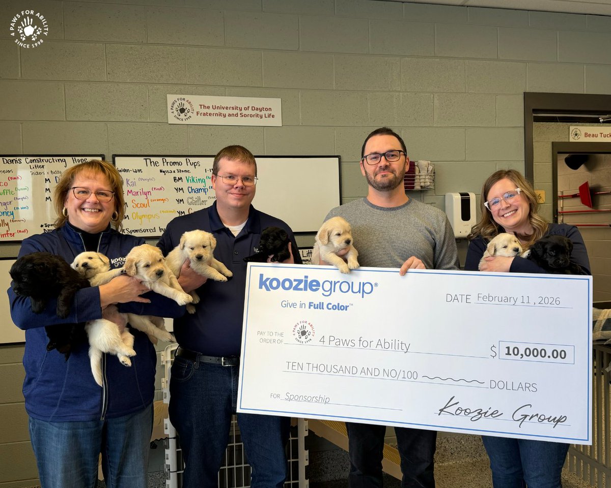 4 Paws For Ability tweet media