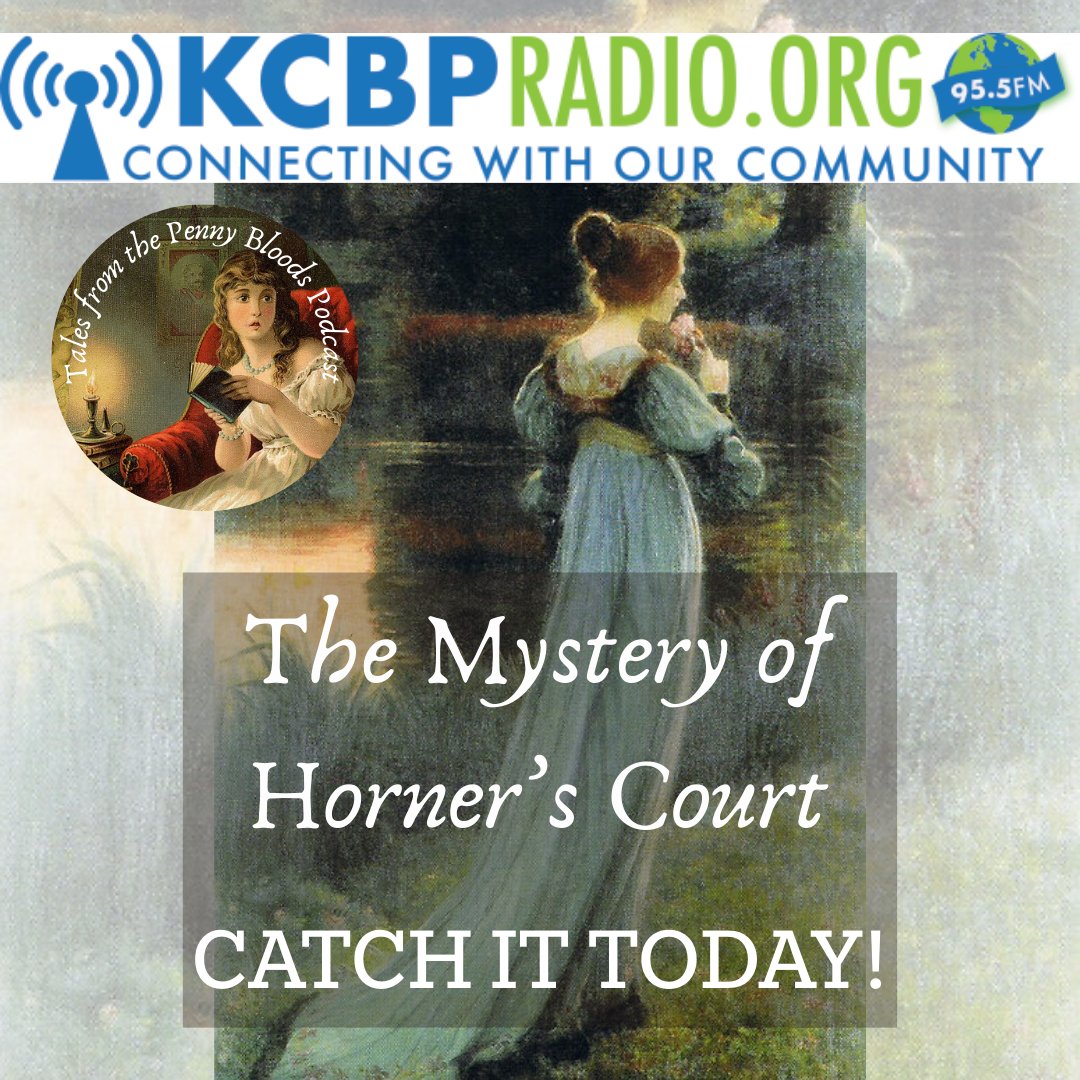 There's one more chance to catch our latest on KCBP-FM, live over the radio in California's Central Valley and online everywhere else. Tuesday (2/24) @ 2:00 p.m. PST, 10:00 p.m. in London and 11:00 p.m. in Paris. And a warm welcome to all our overseas listeners! #ghost #victorian