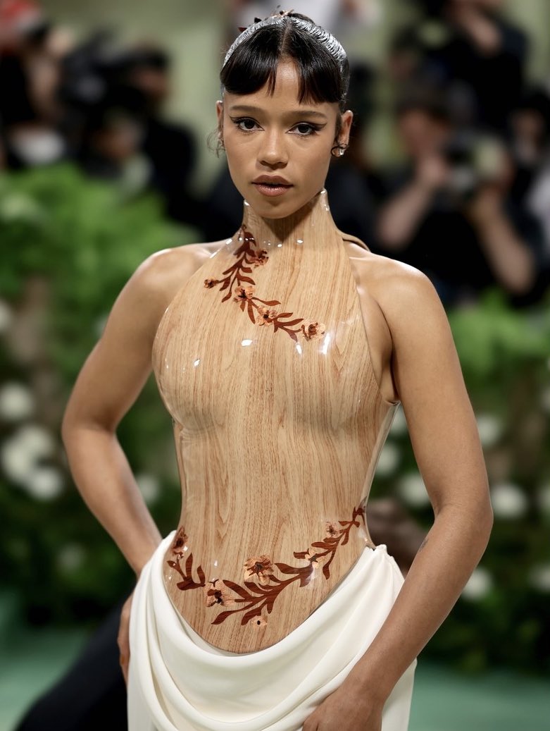 “Fashion is Art” and my mind immediately goes to this 3-D printed bodice made to look like wood