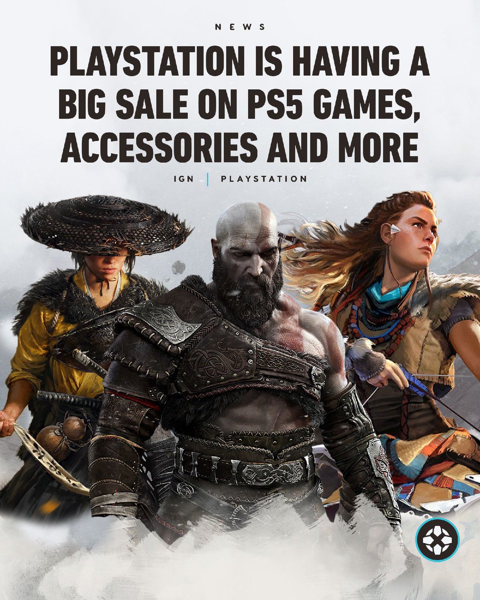PlayStation just launched a brand new sale on its online store in the US.

God of War: Ragnarök: $19.99
Horizon Forbidden West: $19.99
Ghost of Yōtei: $49.99
Marvel's Spider-Man 2: $29.99

And more! bit.ly/4c9KVI2