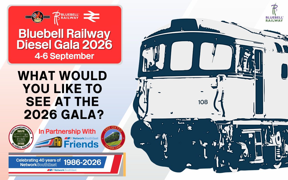 Bluebell Railway tweet media