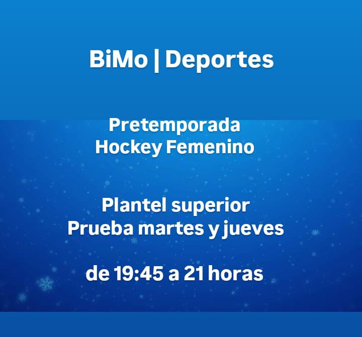 UNCDeportes's tweet photo. Pretemporada de hockey 
Es momento de volver a prepararse para los próximos torneos, compartimos los horarios de los entrenamientos. 
Te esperamos en la cancha de la UNC

#HockeyFemenino #Pretemporada #Equipo https://t.co/n8q2Gj1VBG