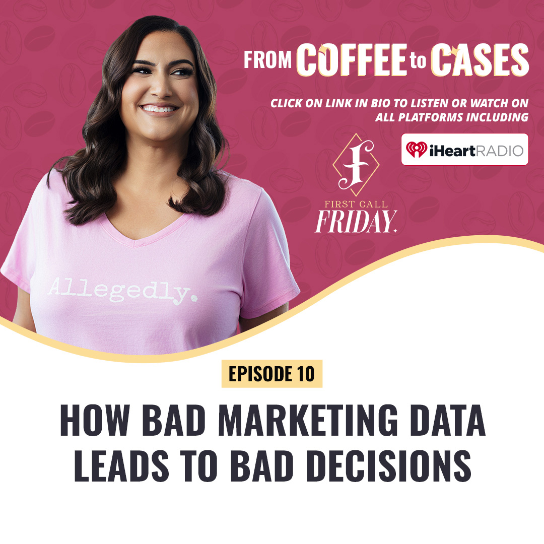 Dashboards help law firm owners see problems faster. Delisi Friday recommends big picture visuals over endless spreadsheets. 

Click the bio link to listen to the full episode.
bio.link/delisifriday