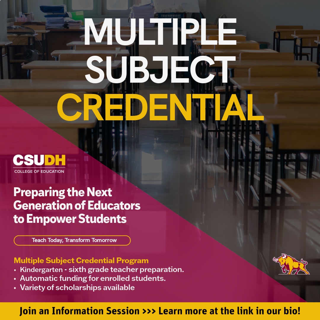 CSUDH College of Education tweet media