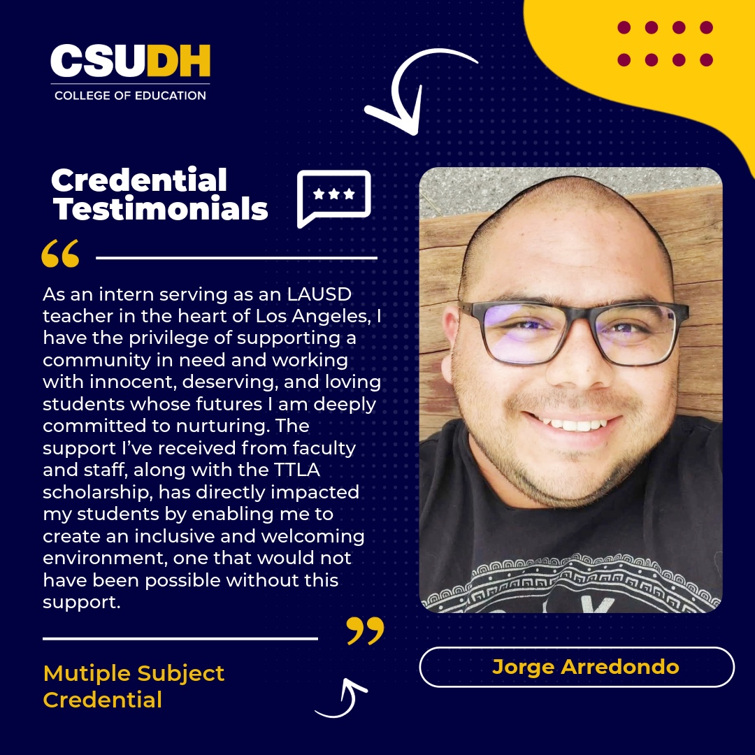 CSUDH College of Education tweet media