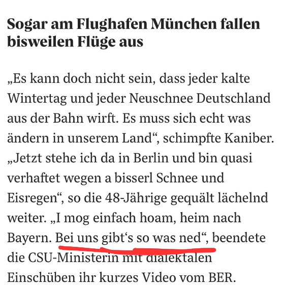 Didn't age well, was Frau Michaela Kaniber da von sich gab vor ein paar Wochen 😬