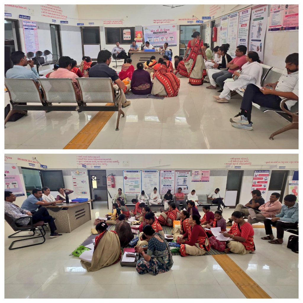 DrBGGohil144344's tweet photo. પાટડી તાલુકાના PHC- આદરીયાણા ખાતે આશા વાઉચર મિટિંગ માં PMMVY કામગીરી, CFHC સર્વે, eOlakh કાર્યક્રમ તેમજ FP કામગીરી, PMJAY EXPIRED આવક દાખલા અંગે વિસ્તૃત રીવ્યુ અને ટેકો+ આશાના પ્રોબ્લેમ સોલ્યુશન કામગીરી.
જીલ્લો- સુરેન્દ્રનગર https://t.co/VMh7By1DR7
