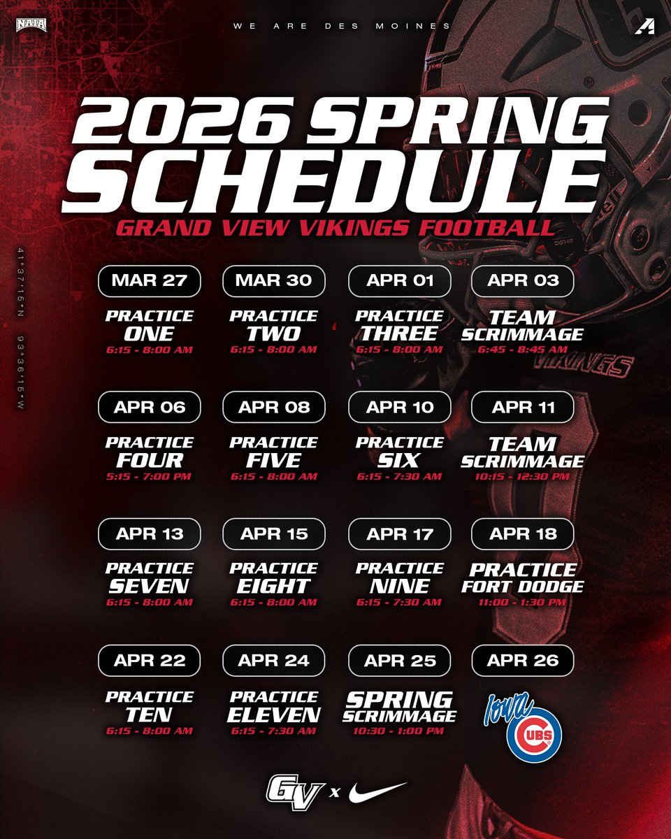 Grand View Football tweet media