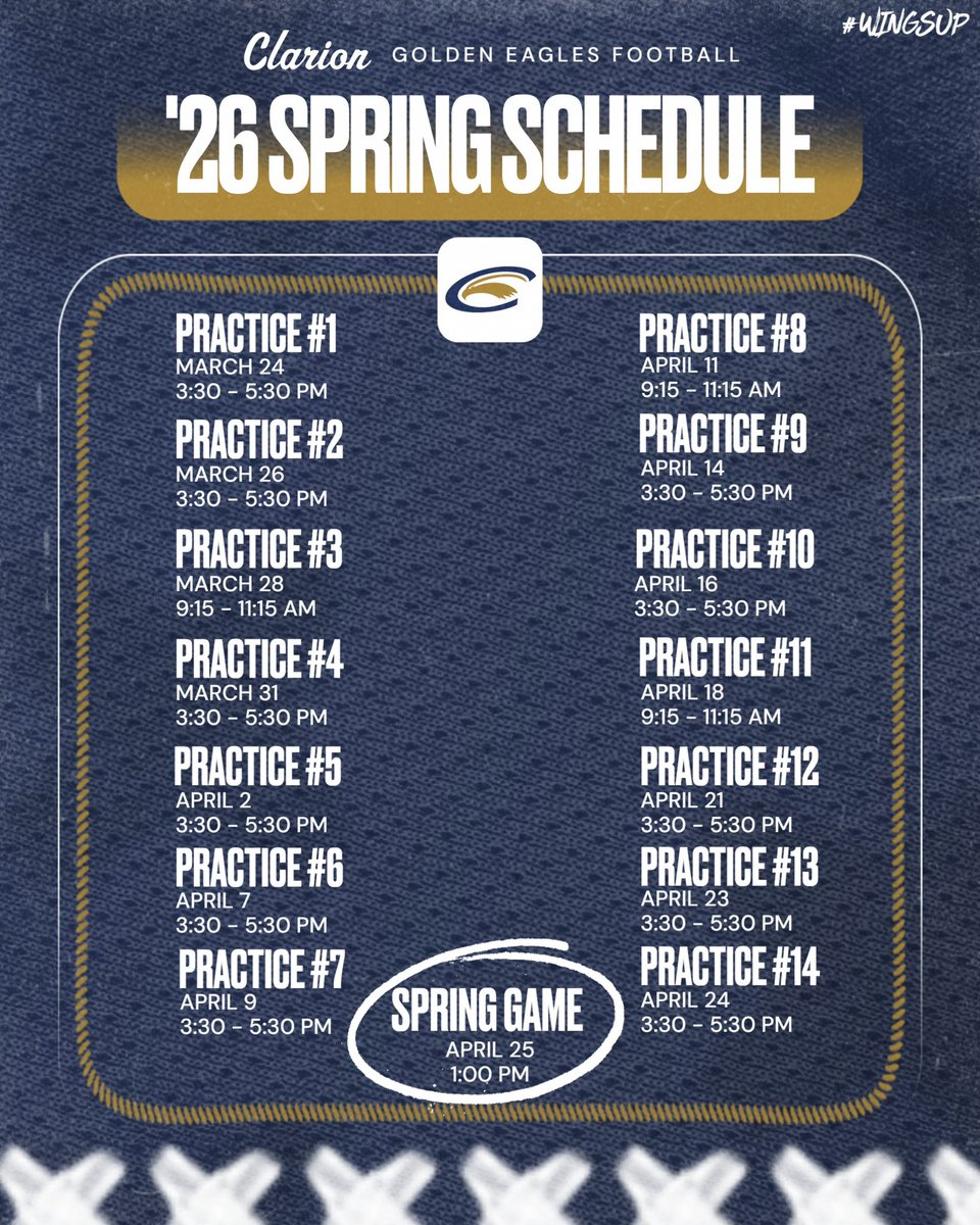 Clarion Football tweet media