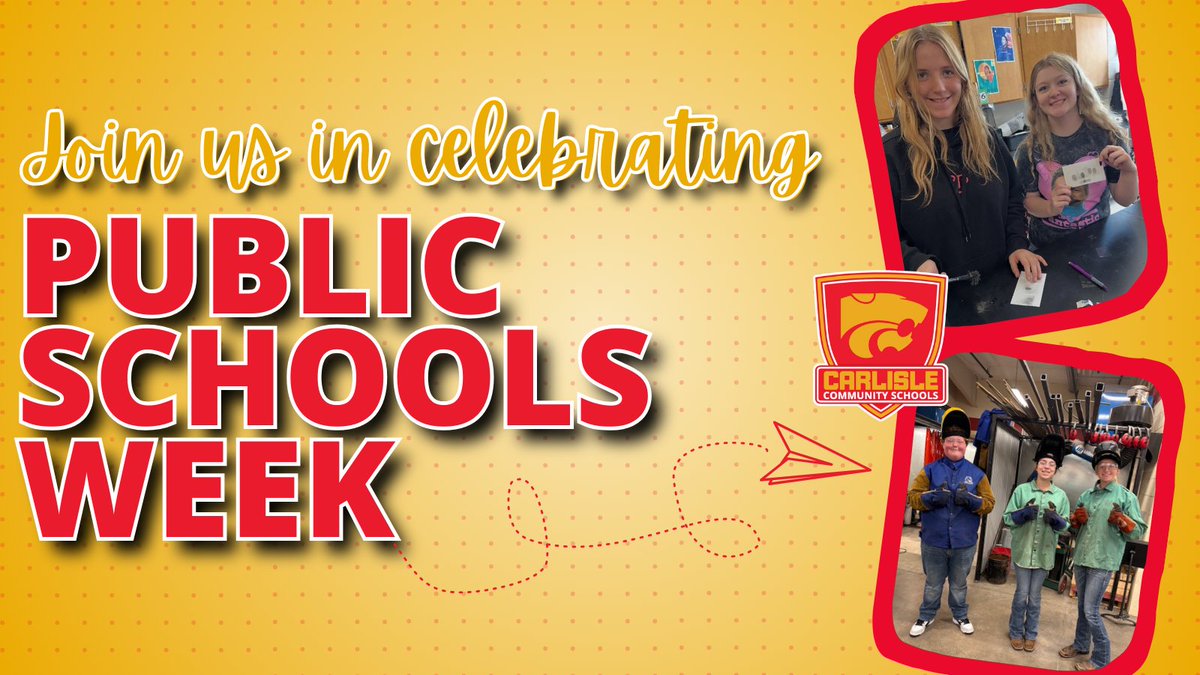 We’re celebrating Public Schools Week by recognizing the importance of public education. 🎓

Thank you to our families, our teachers and staff, and our community for helping our students succeed! 🤝#PSW26