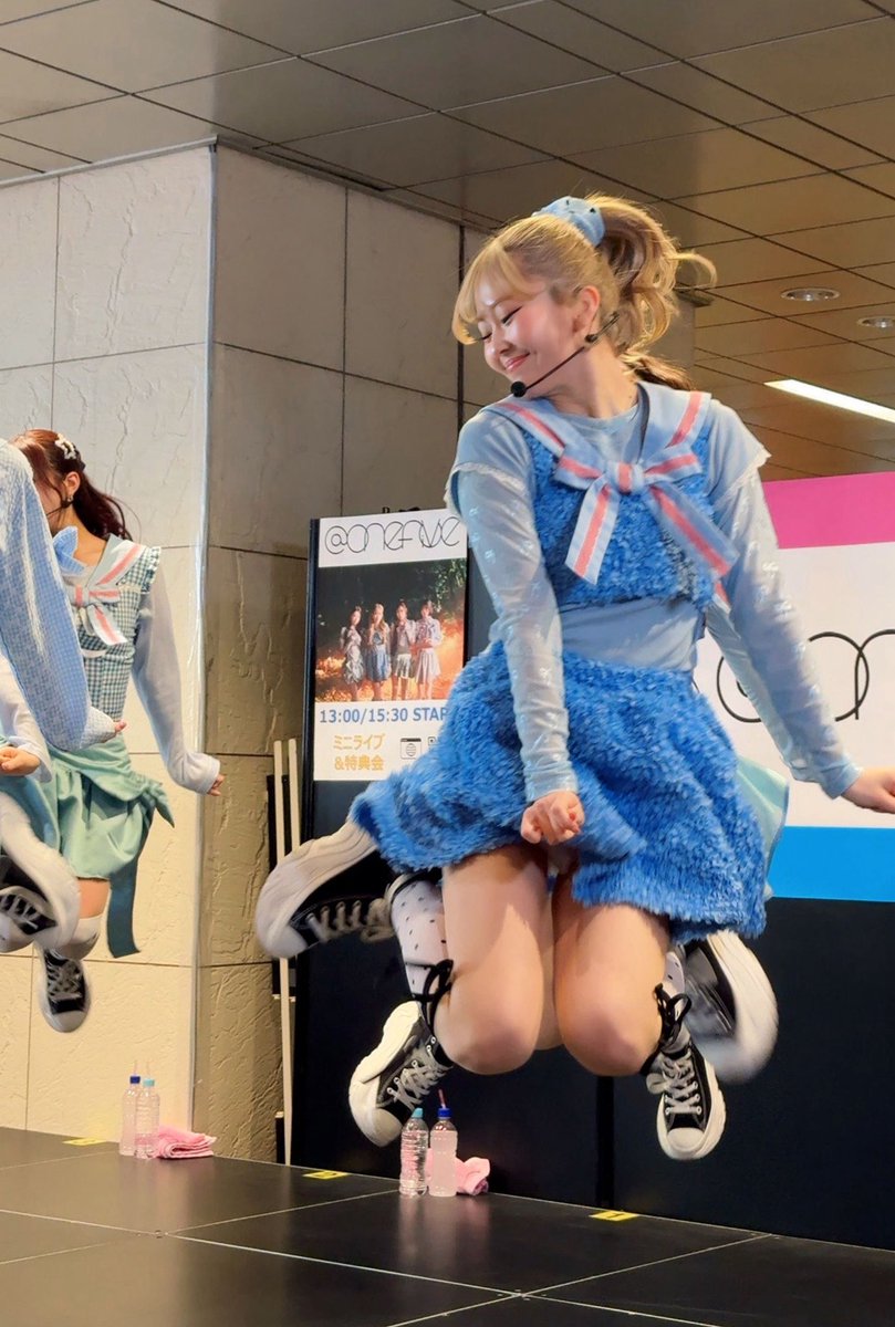 飛んでるMOMOちゃん🐰 #onefive_MOMO #レベチももたん