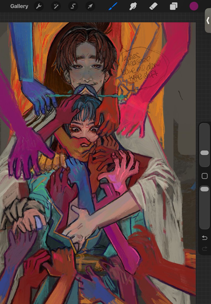 laaaadies ladies pleaseeee leave me alone type shift