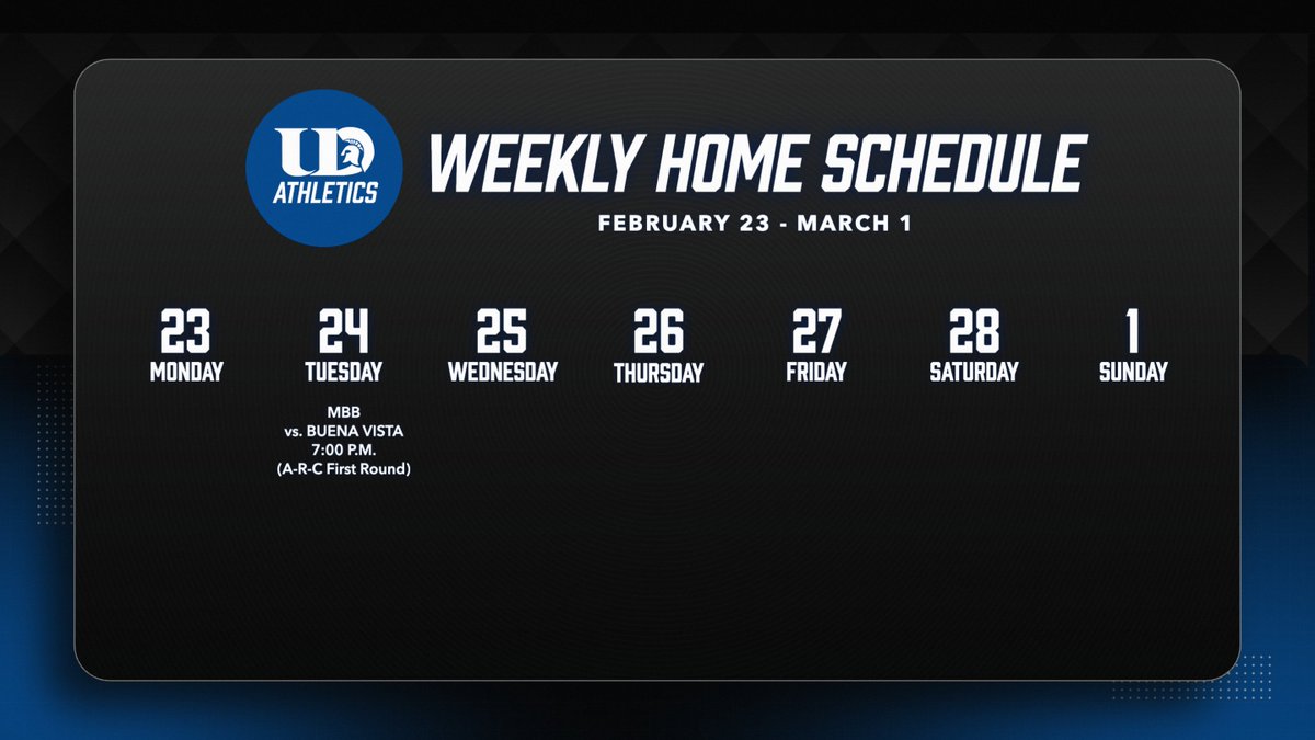 University of Dubuque Spartans tweet media