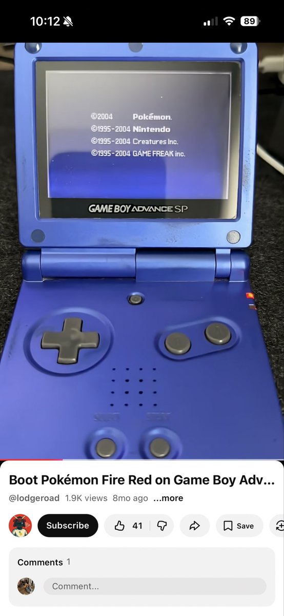 adunaiio's tweet photo. @Pokemon It’s not anything new just another fire red leaf green post https://t.co/NSowK21CEu