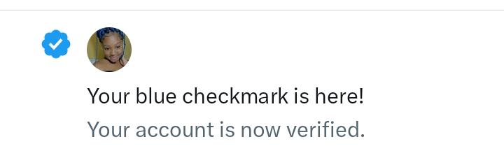 I finally got my blue tick 😭🥳🥳
Say Congratulations to me