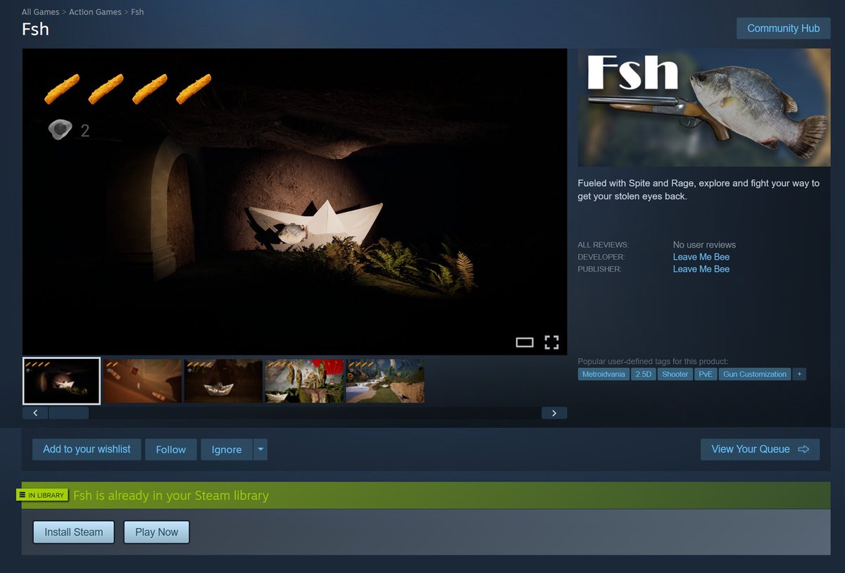 FshTheGame's tweet photo. currently waiting for valve to approve the steam page, once that done imma start making post telling yall to wishlist :D https://t.co/thfD4zq3Dm
