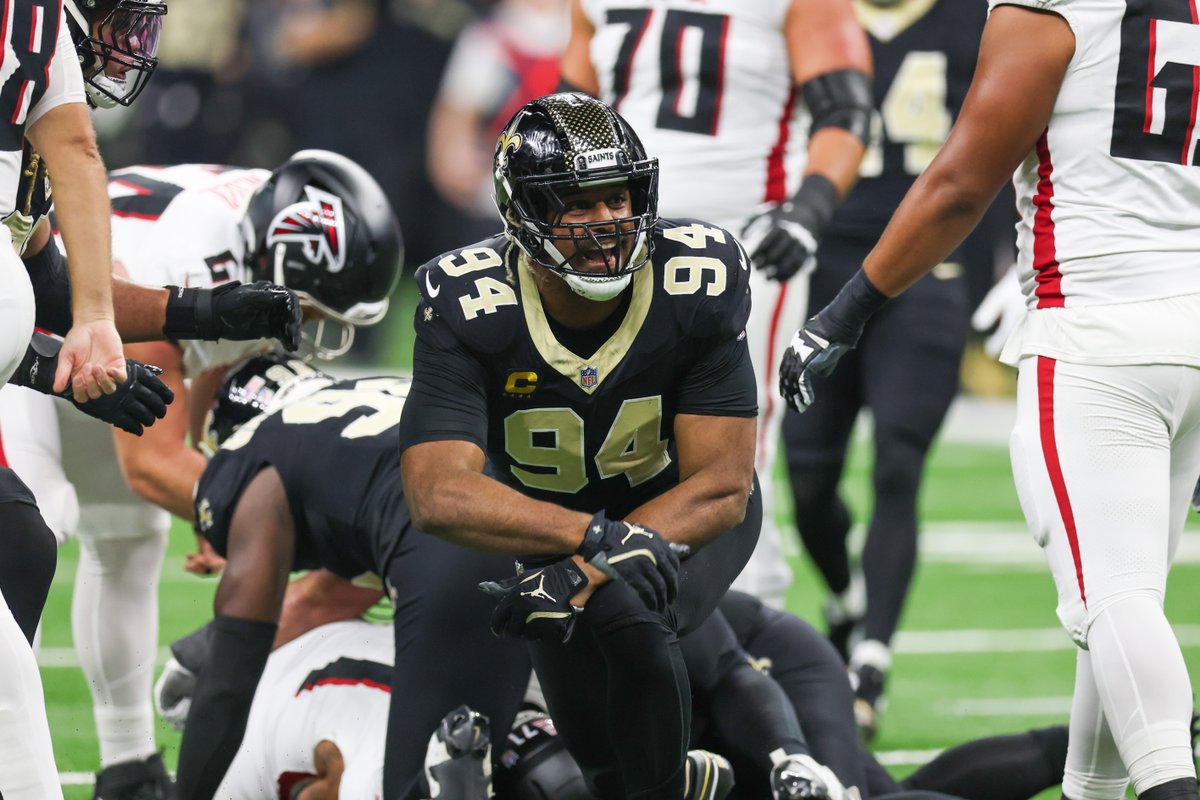 EDGE Cameron Jordan on if the Saints could be on track for a deep playoff run:

"I hope so. Isn't that the goal? Ain't nobody going the whole offseason, thinking like, man, I hope we just win three games. I'll leave that to the Jets."