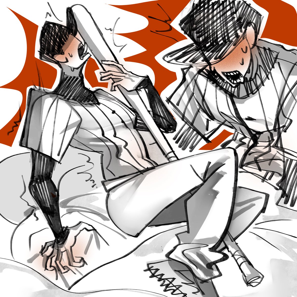 MejiTrademark's tweet photo. batter x his bat i call it fair ball do you guys still wanna be friends with me
#offremake #offgame https://t.co/aj7PzARRho