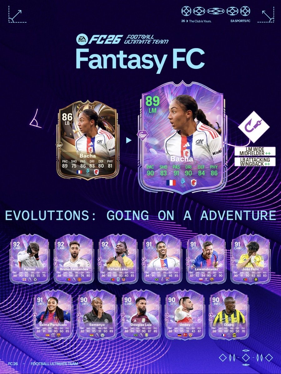 CONTENIDO DE HOY ✅

- Veerman 🇳🇱 en SBC (1x84 y 1x85 con 1 if) 
- PP 81+ y 80+ 🧩
- Nueva evolución ♻️

#EAFC26 #FC26