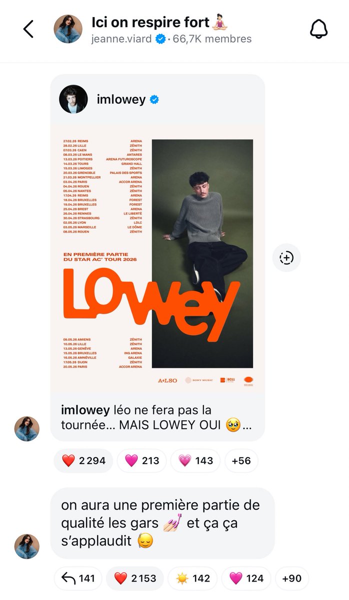 loverslv_'s tweet photo. Pendant que ça chiale sur Twitter, ceux qui font la tournée sont bien heureux d’avoir Lowey avec eux 🥰 #StarAcademyTour #StarAcademy https://t.co/0ZxGhLlhSY